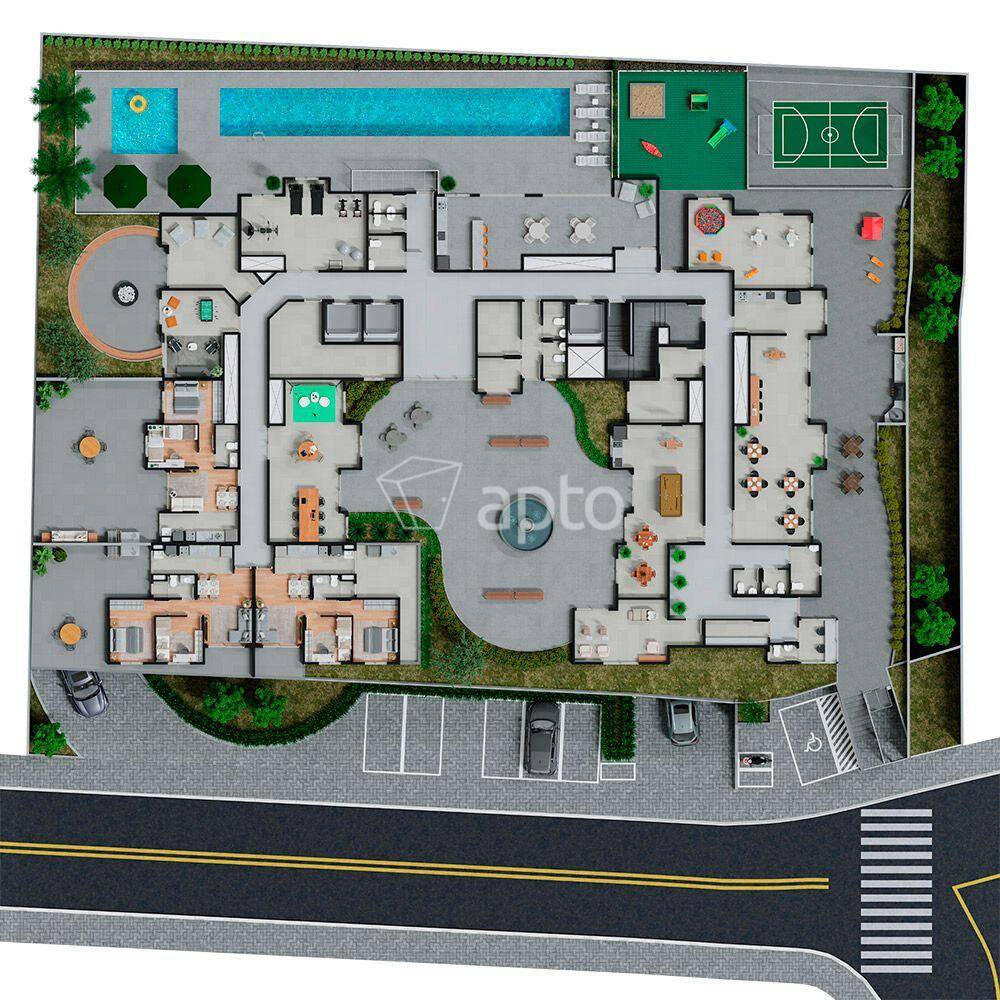 Planta do Way Parque Central