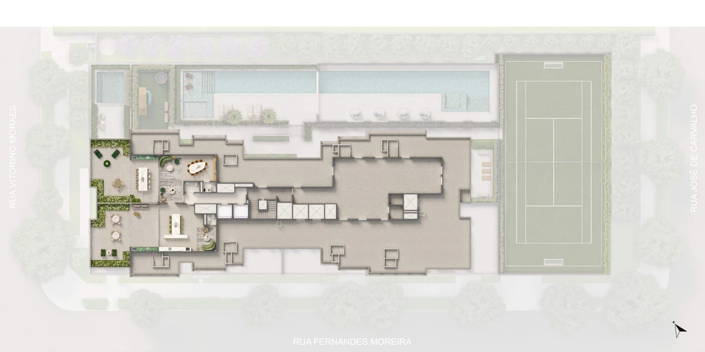 Wellness Chácara Santo Antônio: Pavimento rooftop
