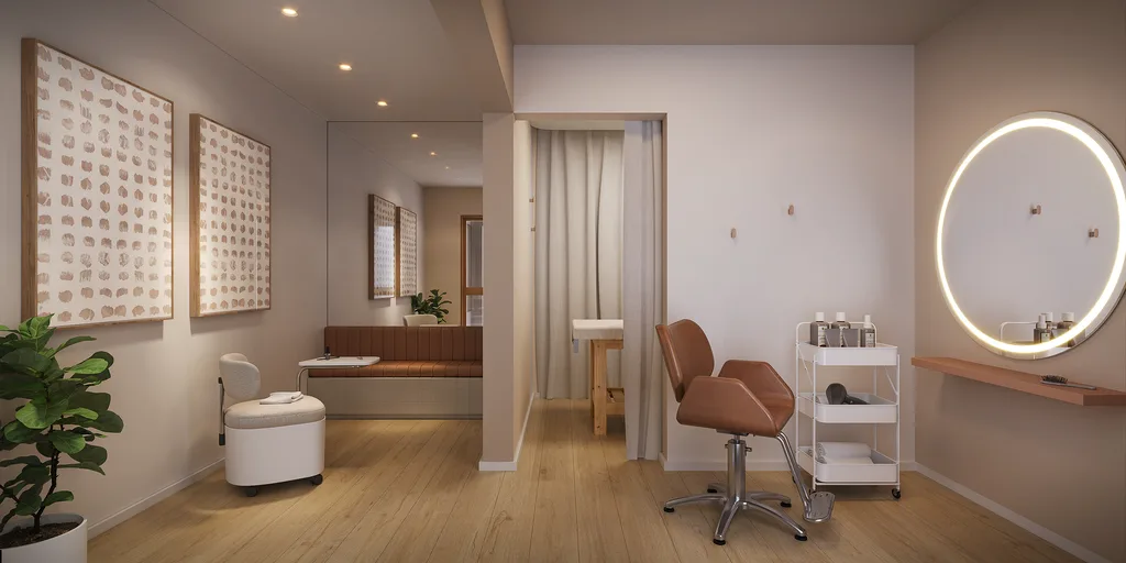 Zait Chácara Santo Antônio: Sala beauty