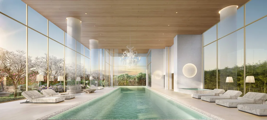 Zen Cyrela e Yoo: Piscina
