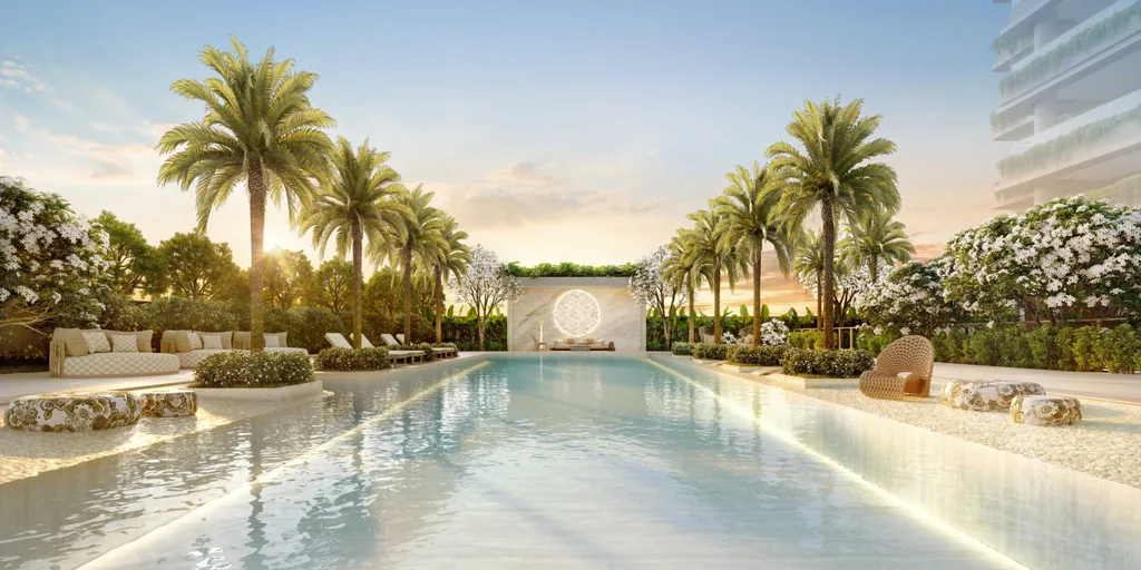 Zen Cyrela e Yoo: Piscina