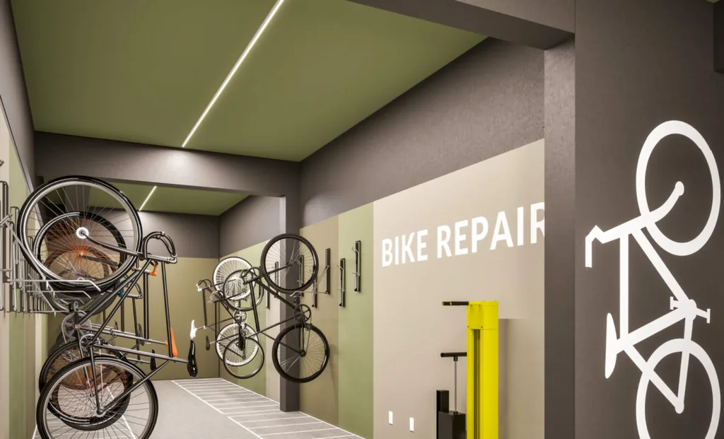 Zenion: Bicicletário