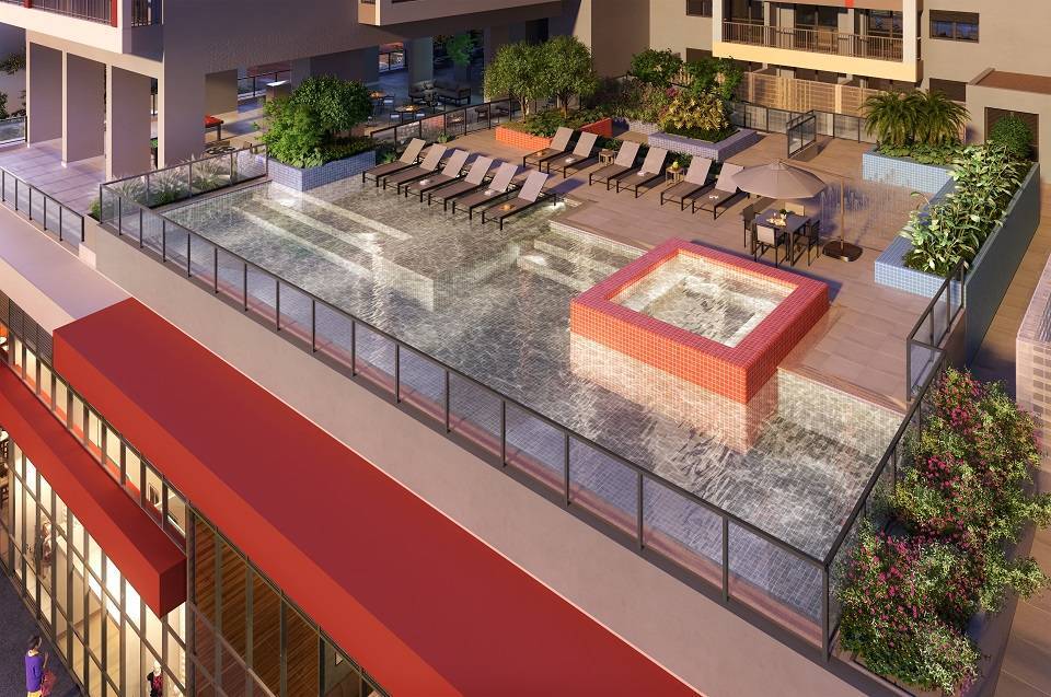 Zip Brooklin: Piscina